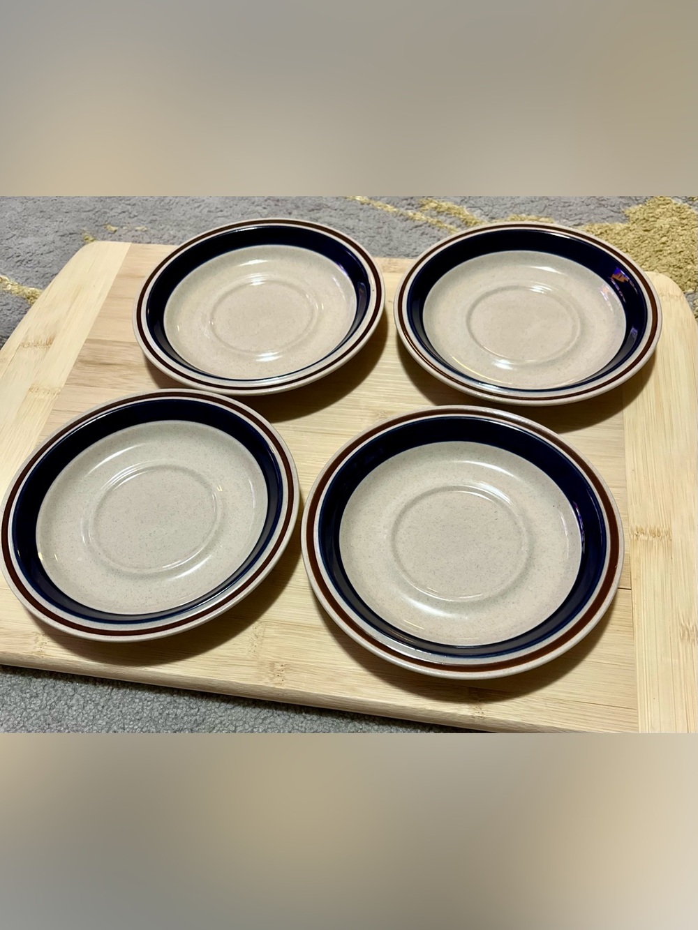 Vintage Yamaka "Contemporary Chateau" Plates - Set of 6 (4 Salad, 2 Dinner)